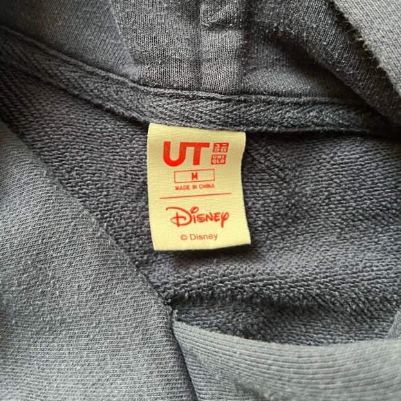 Navy blue hoodie with mickey mouse detailing - Picture 2 of 2